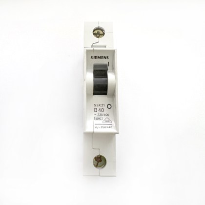 Siemens 5SX21 B40 40A 40 Amp MCB Circuit Breaker Type B